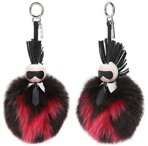 fendi bag charm karl lagerfeld|Fendi’s Karlito Bag Charms & Fur Keychains Are Undeniably Cute.